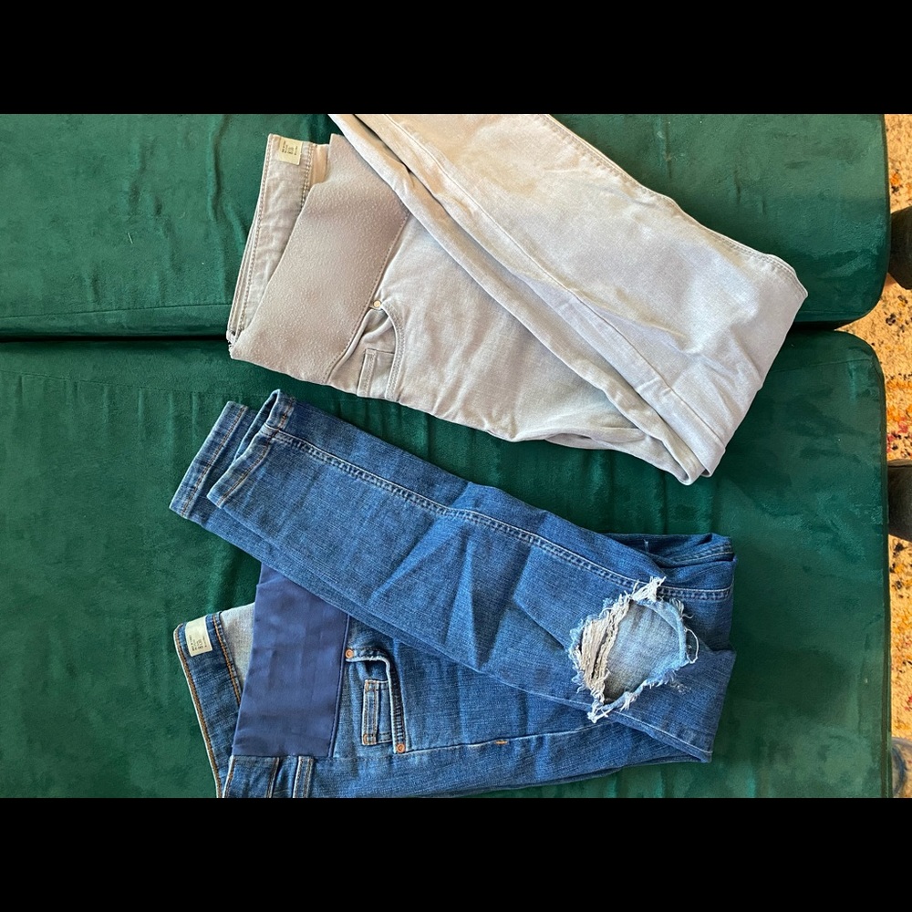 Maternity Topshop jeans